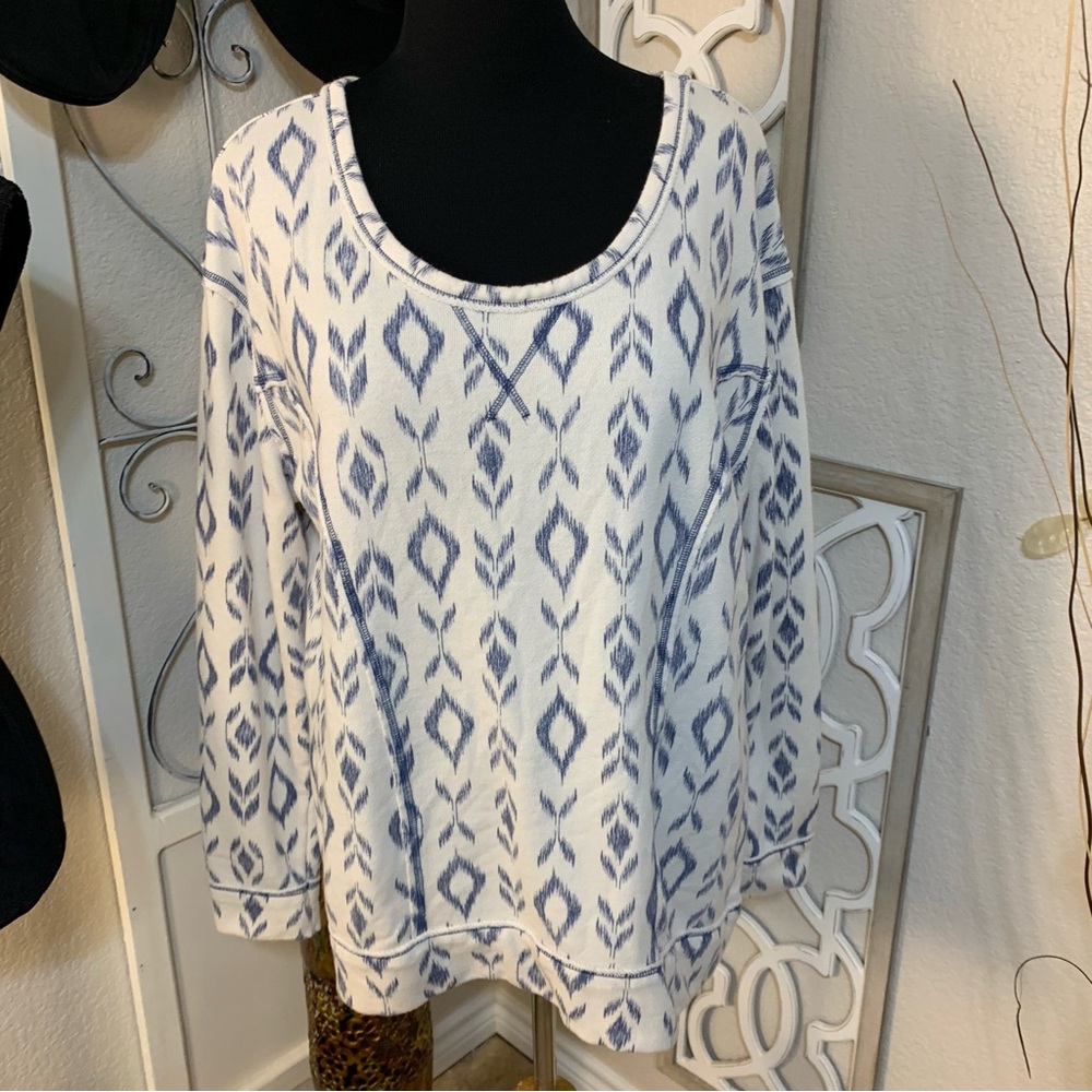 Mairices southwest pattern lazy day comfy pullover